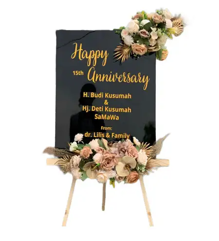 Papan Bunga Akrilik Pulo Kerto