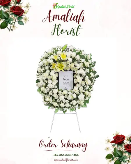 Krans Bunga Duka Pulo Kerto